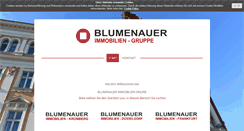 Desktop Screenshot of blumenauer.de