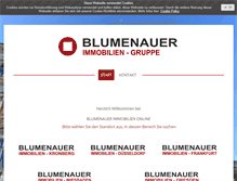 Tablet Screenshot of blumenauer.de